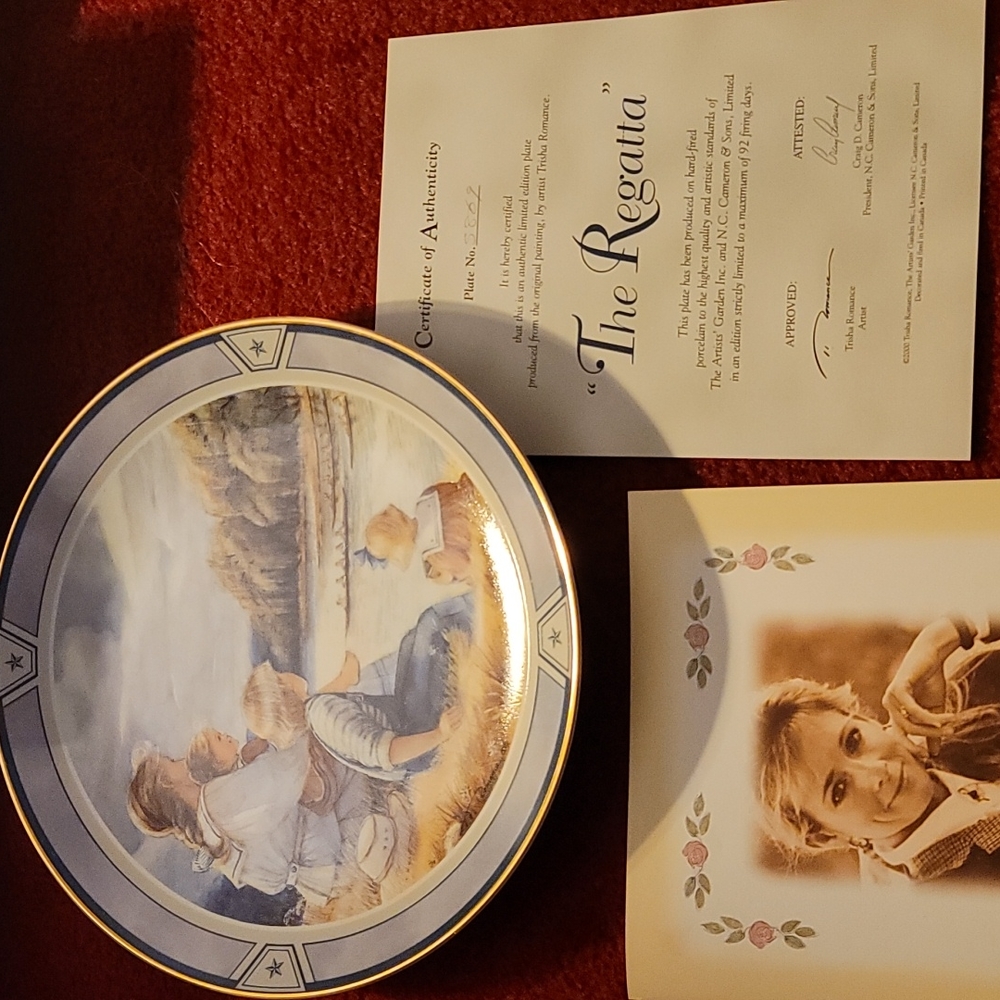 Trisha Romance The Regatta Plate